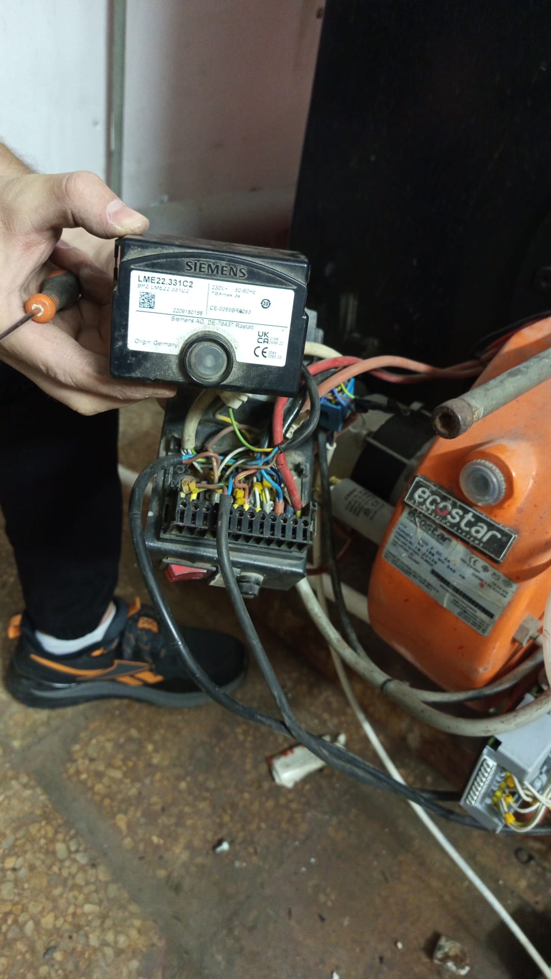 Kombi arıza onarım - Siemens parça değişimi